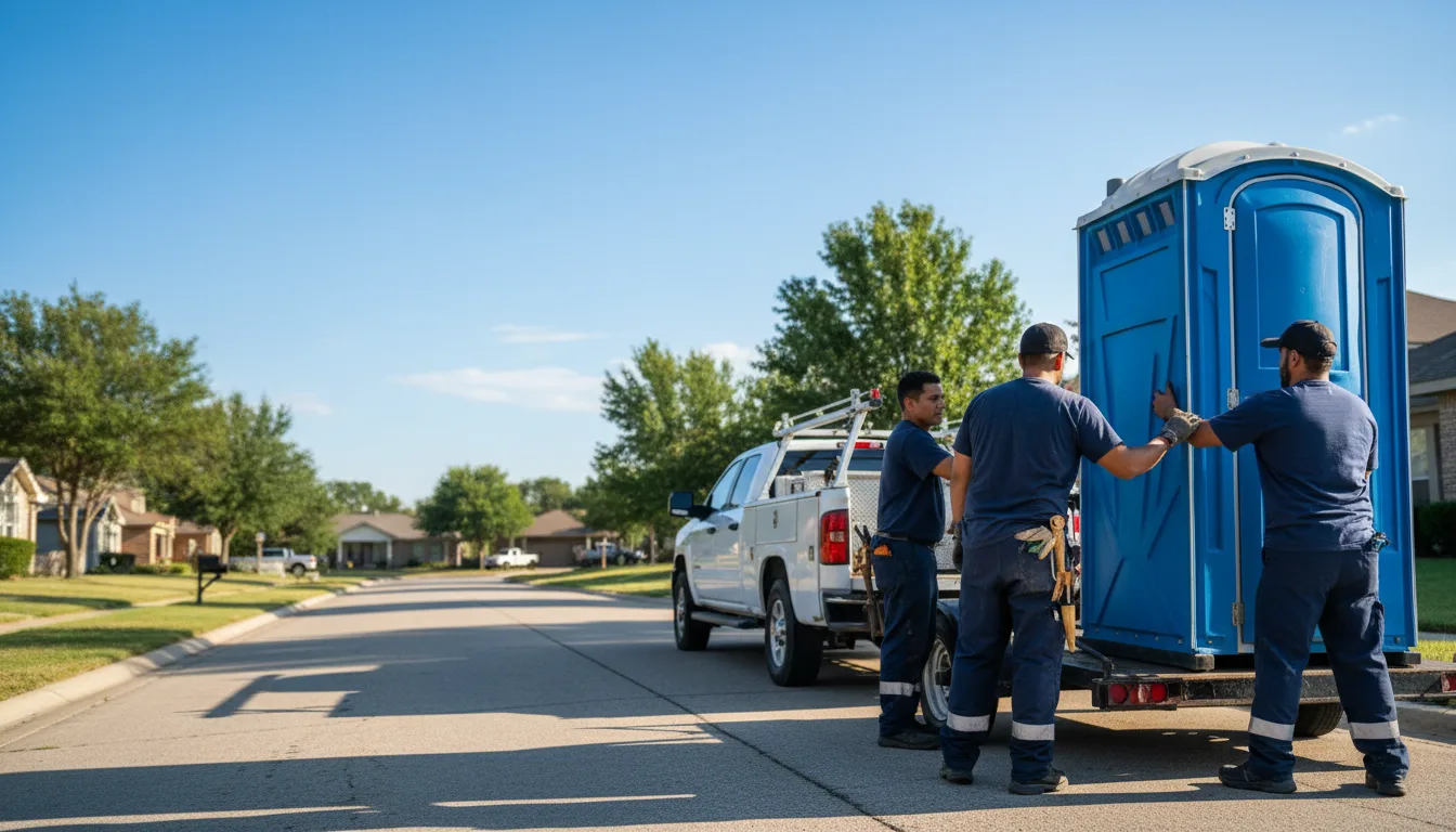 Portable Toilet Rental in Tupelo, OK near me